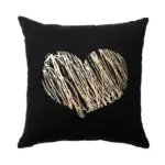 BLACK GOLD CUSHION tag1