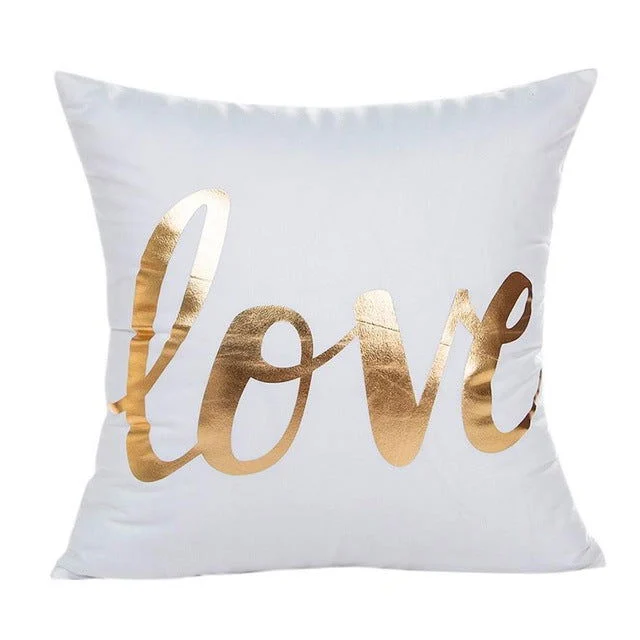 BLACK GOLD CUSHION -  - #tag1#