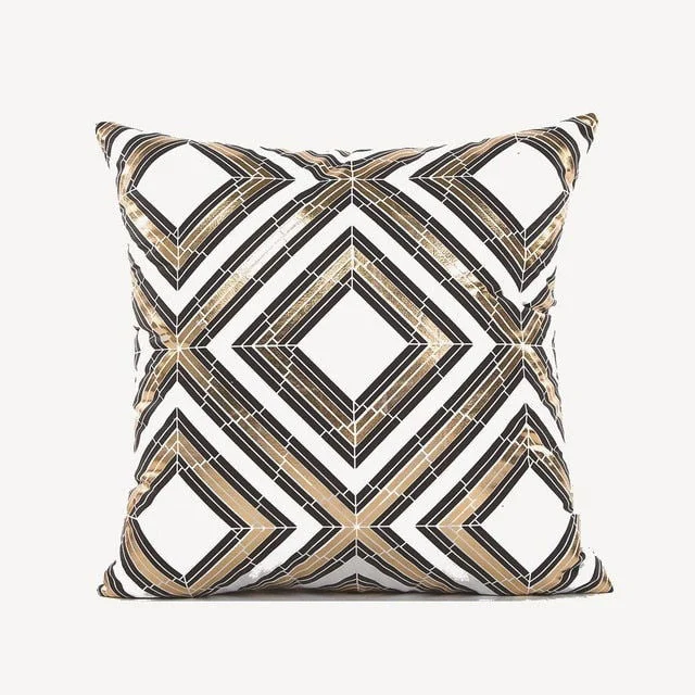 BLACK GOLD CUSHION -  - #tag1#