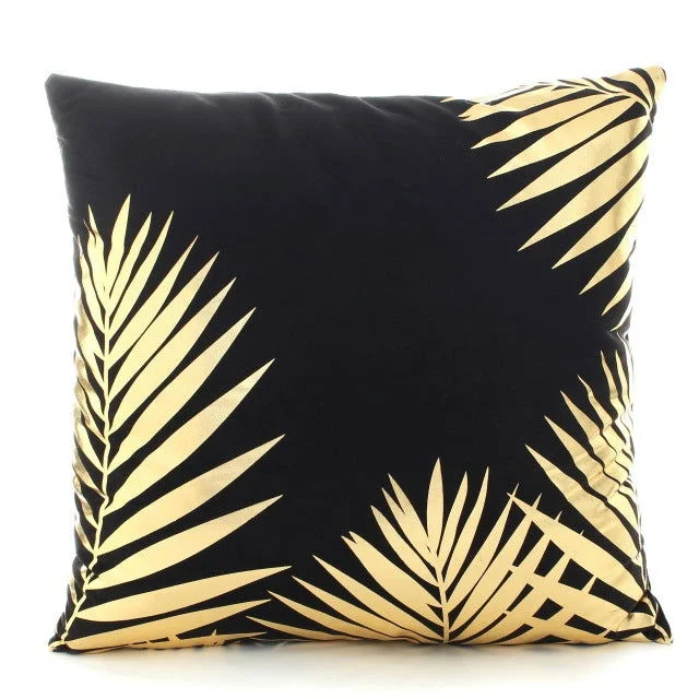 BLACK GOLD CUSHION -  - #tag1#