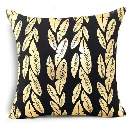 BLACK GOLD CUSHION -  - #tag1#