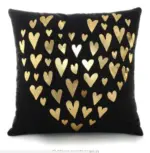 BLACK GOLD CUSHION tag1