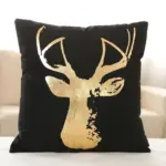BLACK GOLD CUSHION tag1
