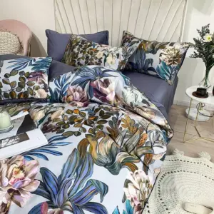 BOHO FEVER DUVET COVER & SHAMS EGYPTIAN COTTON 400TC