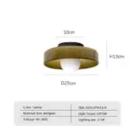 BT2ZGlass Ceiling Light Nordic LED G9 Source Wall Lamps For Entryway Hallway Aisle Balcony Bedroom Living