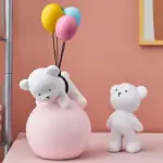 Baby Polar Bear With Balloons tag1