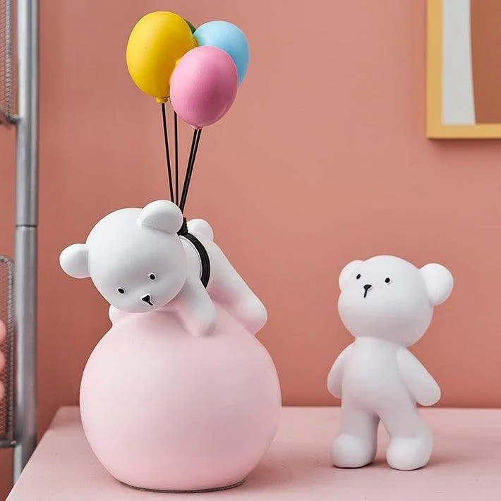 Baby Polar Bear With Balloons﻿ -  - #tag1#