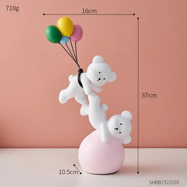 Baby Polar Bear With Balloons﻿ -  - #tag1#