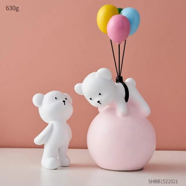 Baby Polar Bear With Balloons﻿ -  - #tag1#