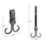 Baby Stroller Hooks for Hanging Diaper Bags tag1