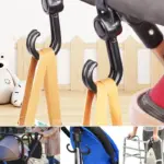 Baby Stroller Hooks for Hanging Diaper Bags tag1