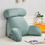 Backrest Pillow With Arms Adjustable Headrest tag1