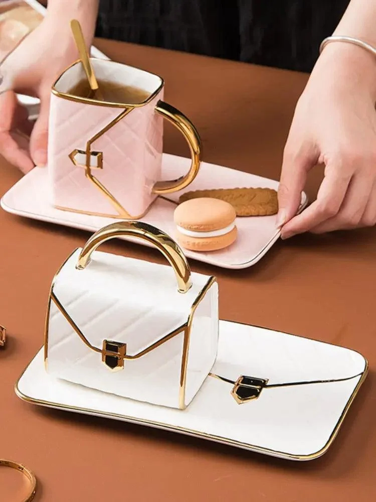 Bag Cup and Saucer Set -  - #tag1#
