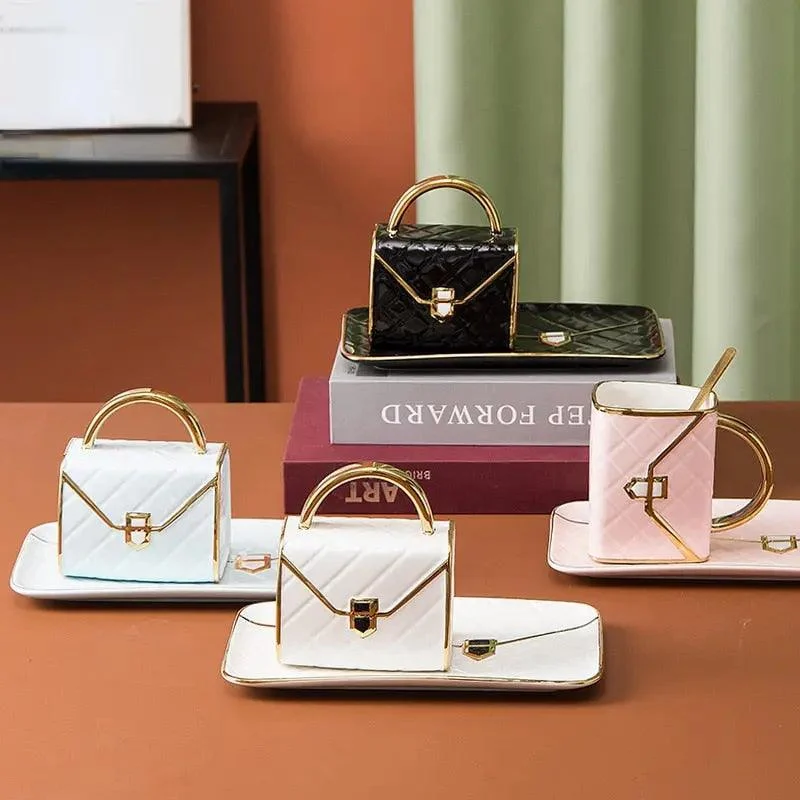 Bag Cup and Saucer Set -  - #tag1#