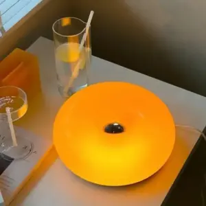 Bagel Glow Orange Lamp