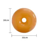 Bagel Glow Orange Lamp tag1