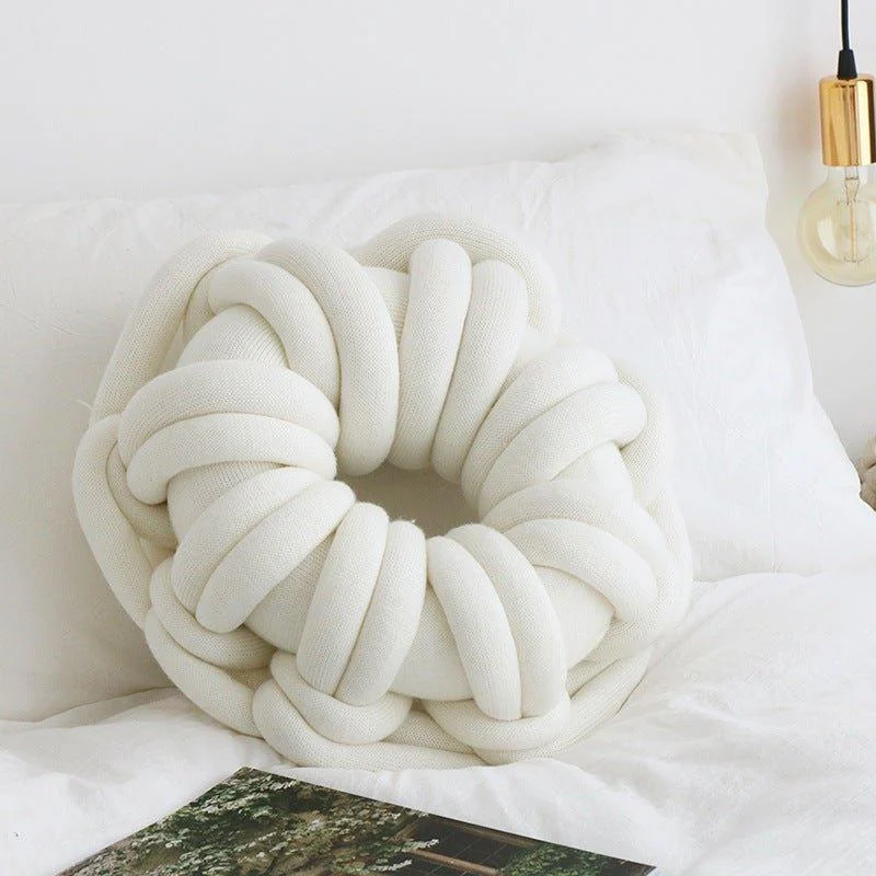 Bagel Throw Pillow and Cushion -  - #tag1#