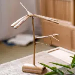 Balance Bamboo Dragonfly Home Decor Sculpture