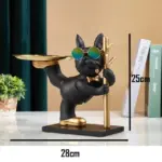 Balancing French Bulldog Tray tag1