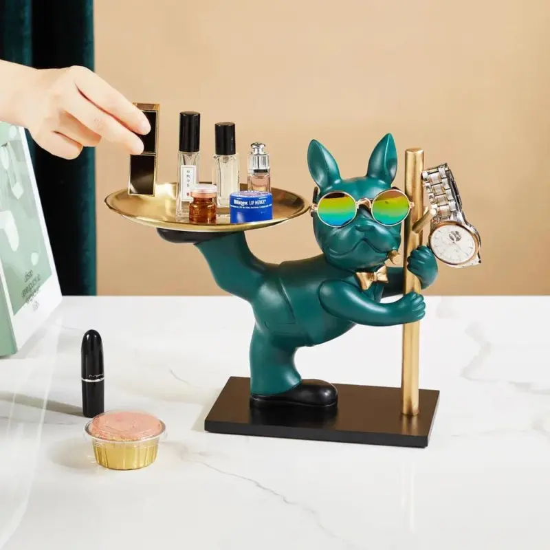 Balancing French Bulldog Tray tag1