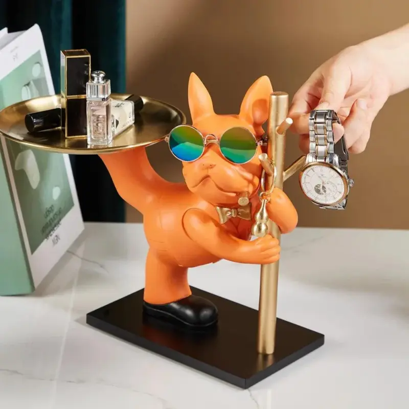 Balancing French Bulldog Tray tag1