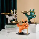 Balancing French Bulldog Tray tag1