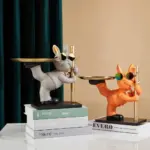 Balancing French Bulldog Tray tag1