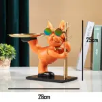 Balancing French Bulldog Tray tag1