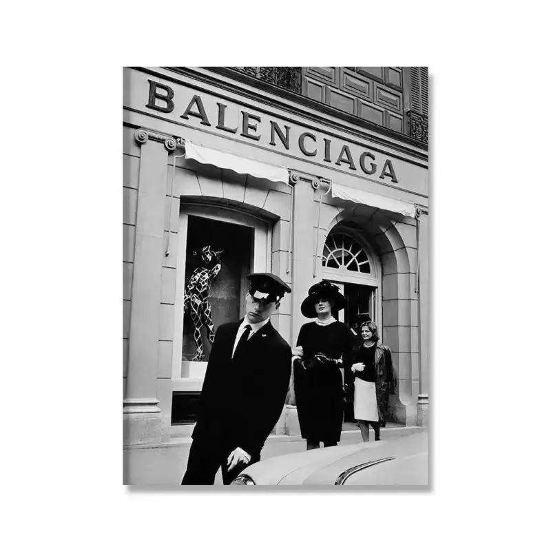 Balenciaga House Fashion Art tag1