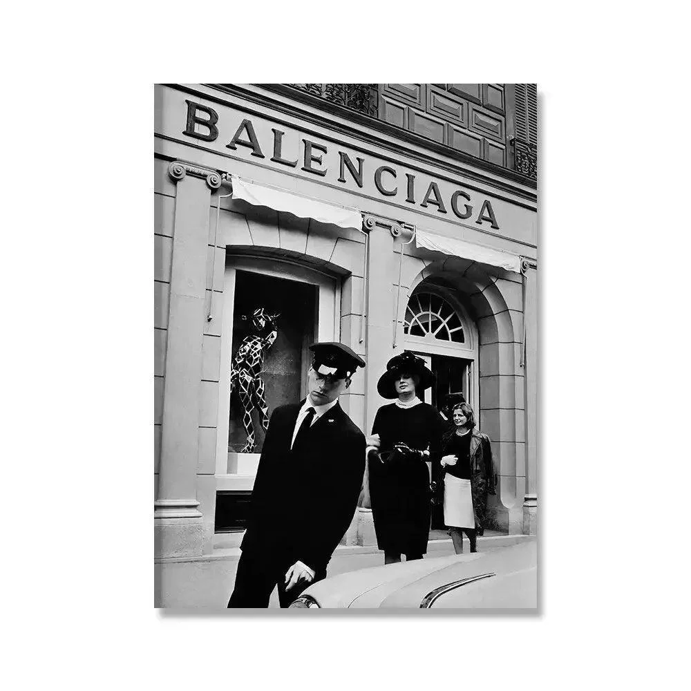 Balenciaga House Fashion Art -  - #tag1#