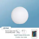 Ball Lamp LED Indoor Outdoor Lighting tag1