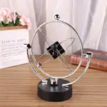 Ball Rotating Perpetual Motion Pendulum Interactive Ornament