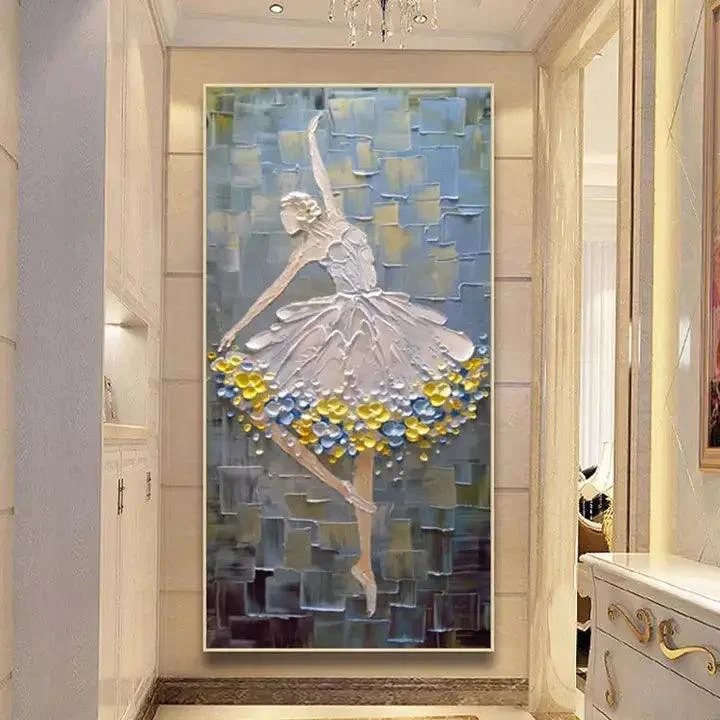 Ballerina Handmade Painting -  - #tag1#