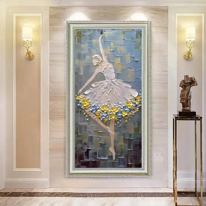 Ballerina Handmade Painting -  - #tag1#
