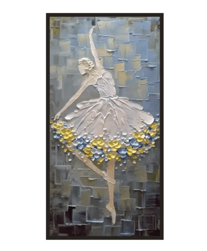 Ballerina Handmade Painting -  - #tag1#
