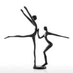 Ballet Dancing Couple Statue tag1