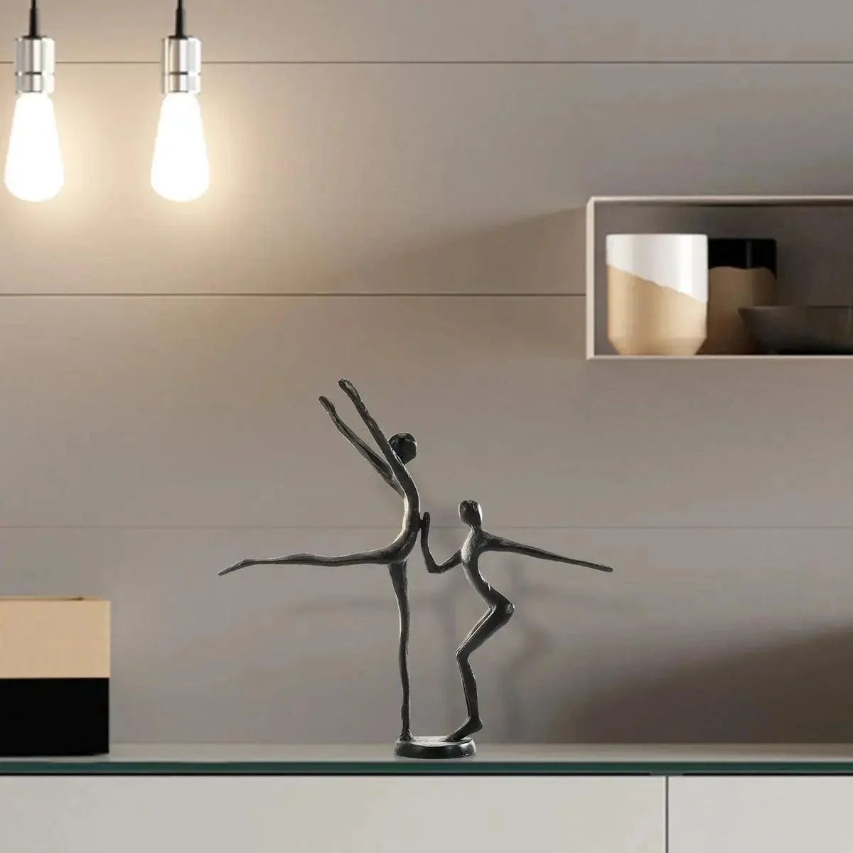 Ballet Dancing Couple Statue -  - #tag1#