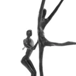 Ballet Dancing Couple Statue tag1
