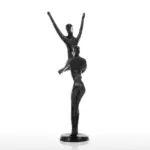 Ballet Dancing Couple Statue tag1