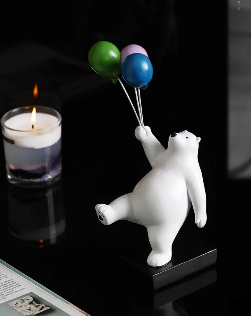 Balloon Bear Shelf Sculpture -