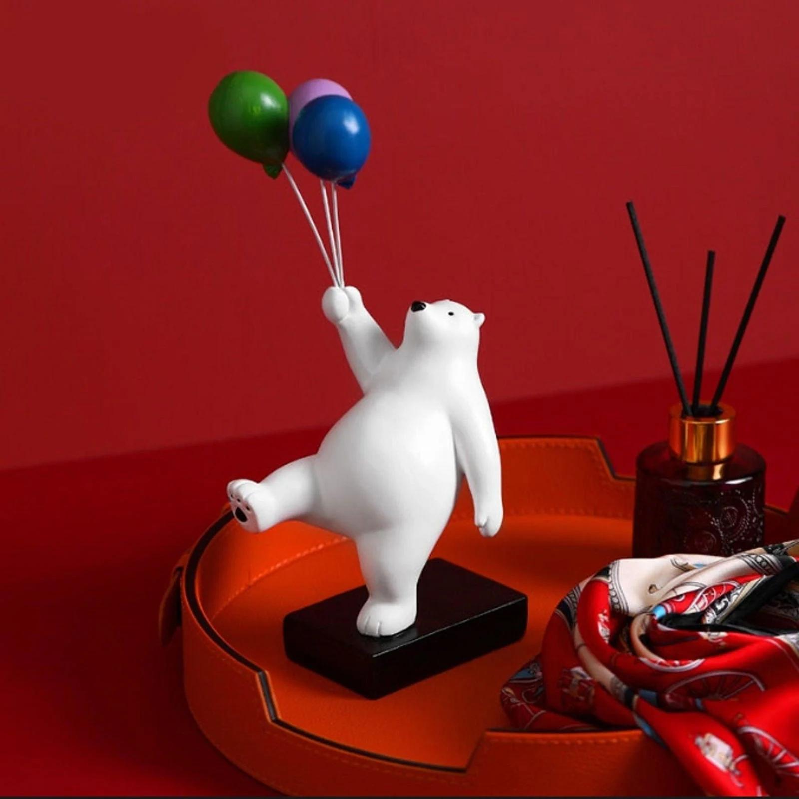 Balloon Bear Shelf Sculpture -