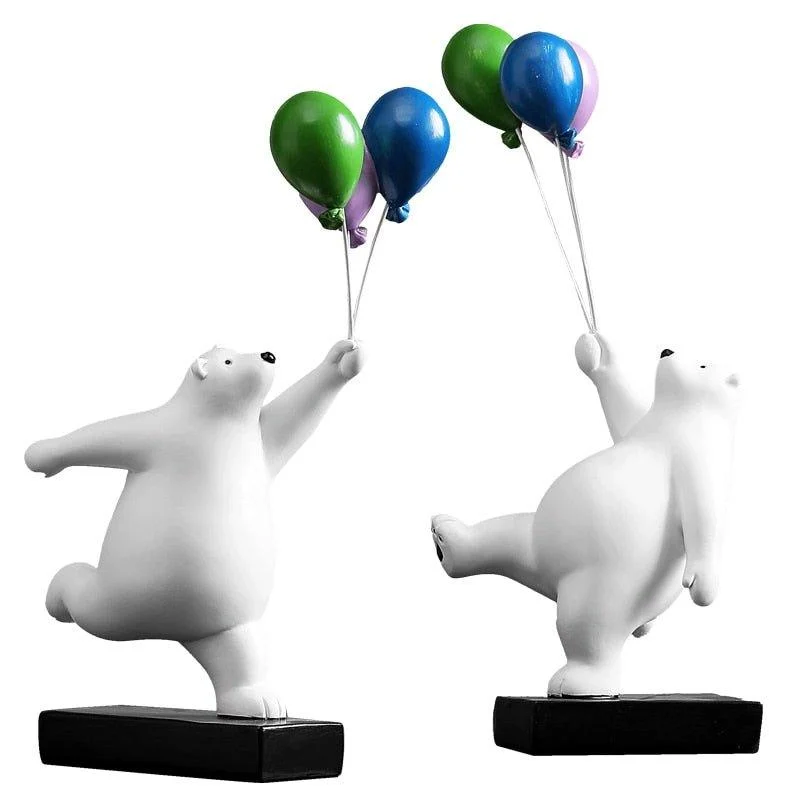 Balloon Bear Shelf Sculpture -