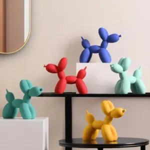 Balloon Dog Decor Figurines - 