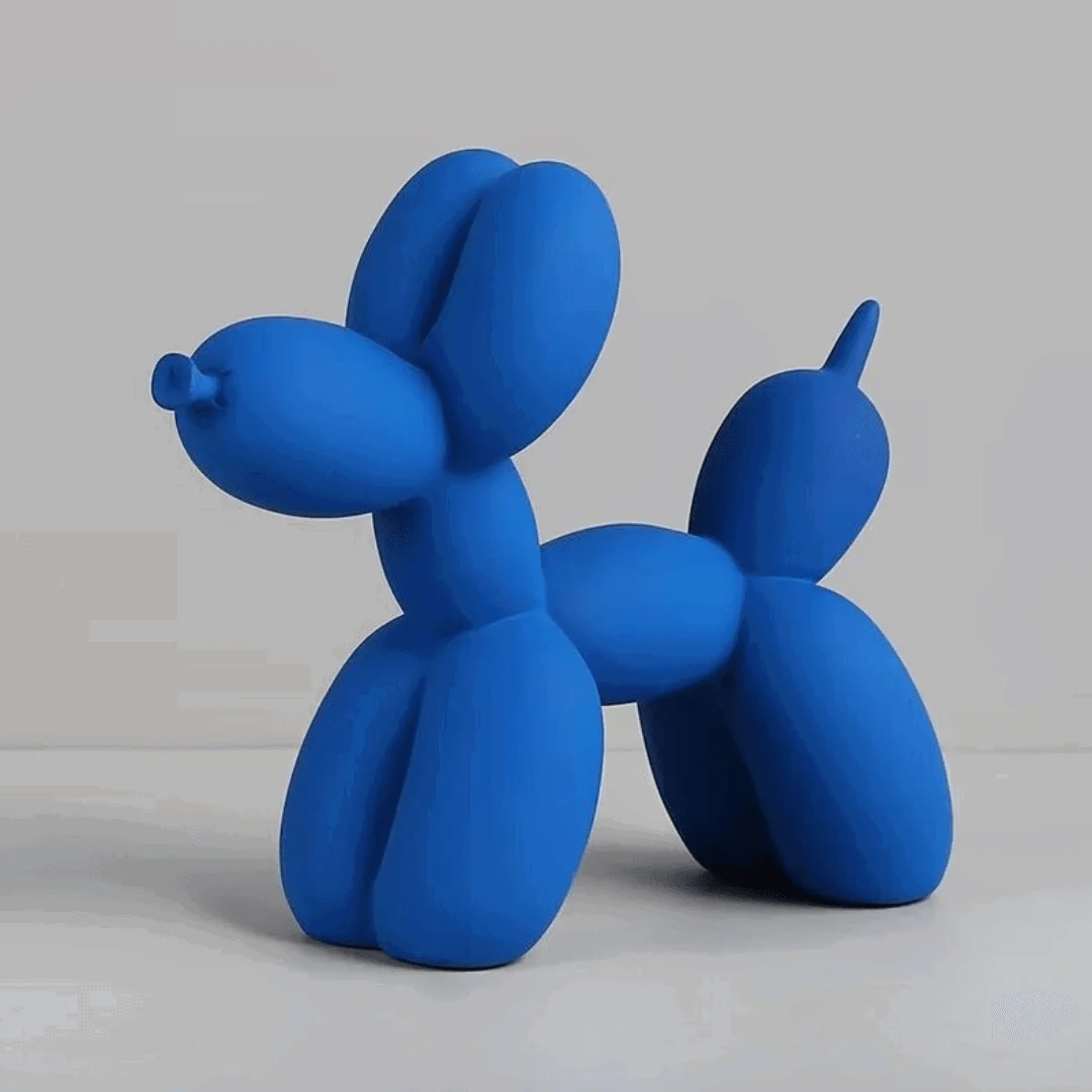 Balloon Dog Decor Figurines -