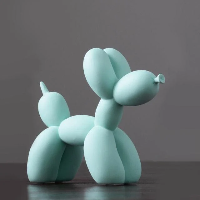 Balloon Dog Decor Figurines -