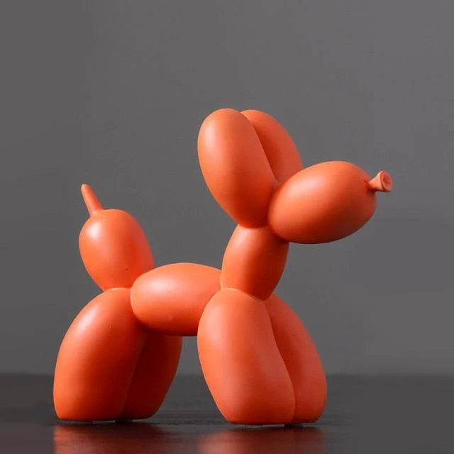 Balloon Dog Decor Figurines -