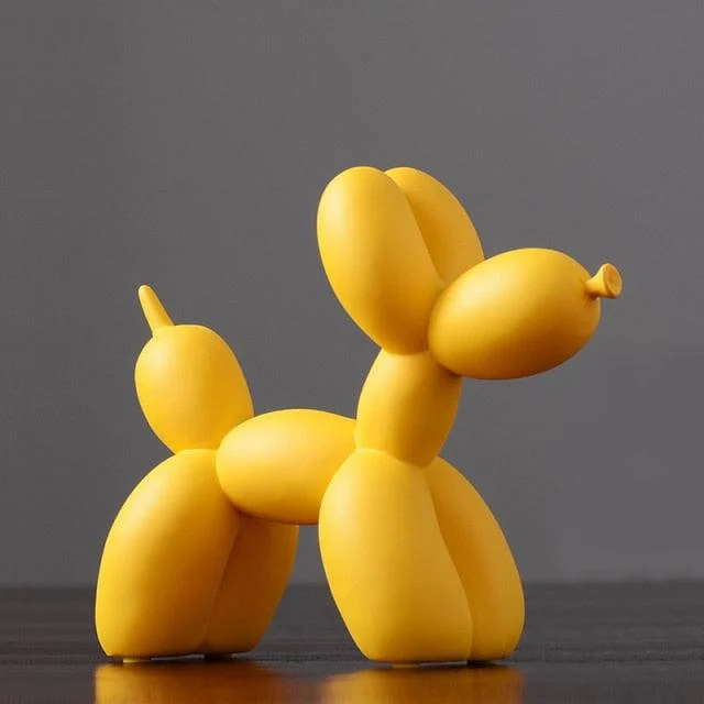 Balloon Dog Decor Figurines -