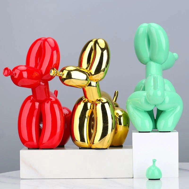 Balloon Dog Pooping Statue -  - #tag1#