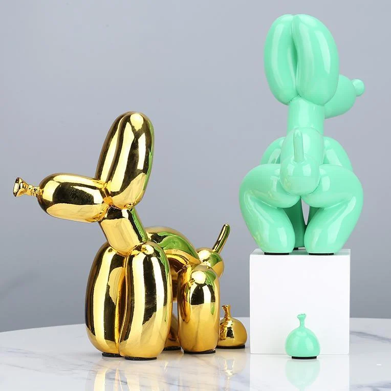 Balloon Dog Pooping Statue -  - #tag1#