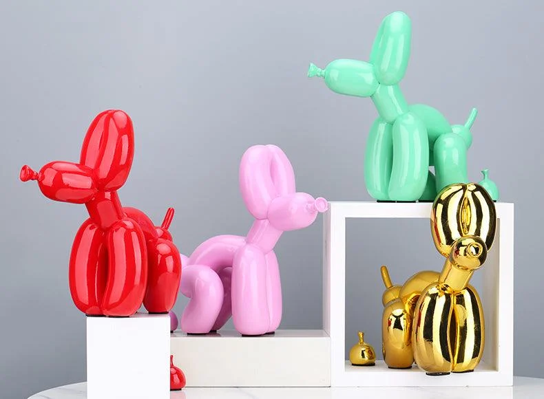 Balloon Dog Pooping Statue -  - #tag1#